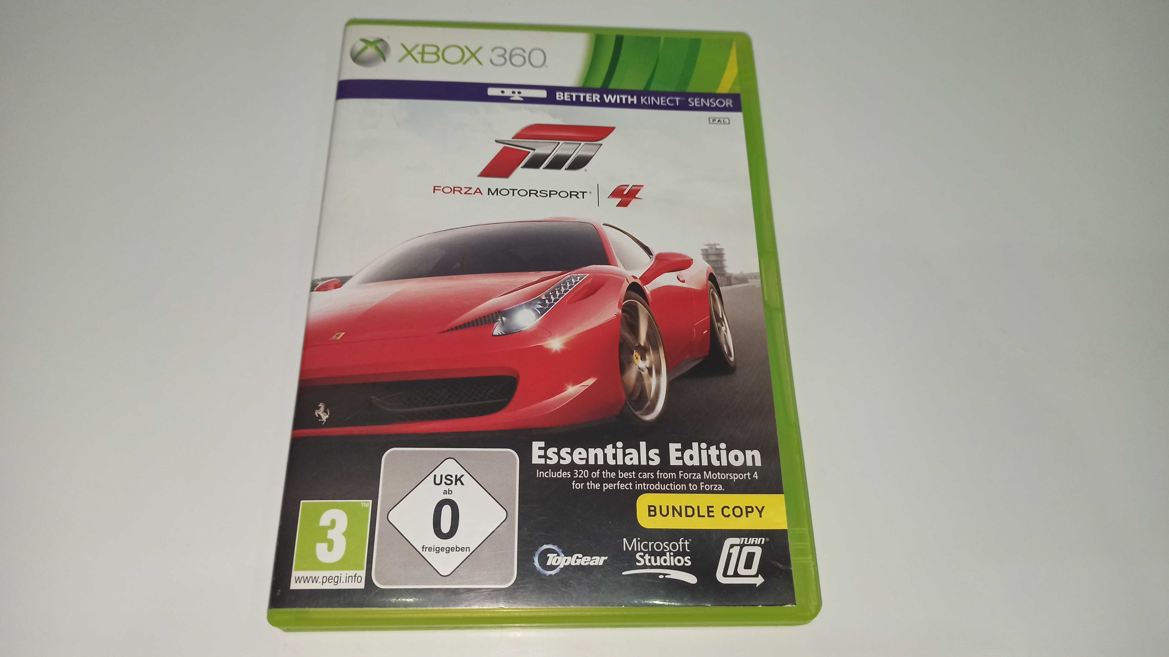 xbox 360 FORZA MOTORSPORT 4 po polsku 1-2 graczy wyścigi samochodowe