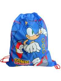 Worek szkolny przedszkolny Sonic na buty plecak
