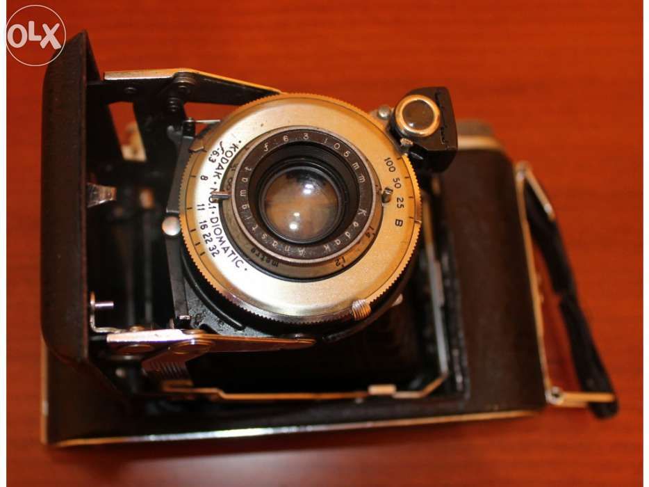 Kodak nº 1 Diomatic - máquina de fole