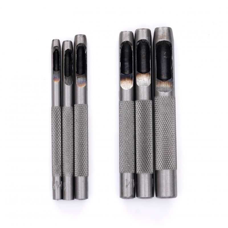Wycinaki wybijaki 5szt do otworów 3-8mm KD11201