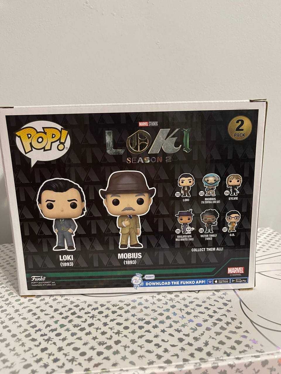 Funko Pop Marvel Loki&Mobius (1893) 2pack