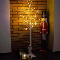 Drzewko świecące 210 cm LED dekoracja świąteczna