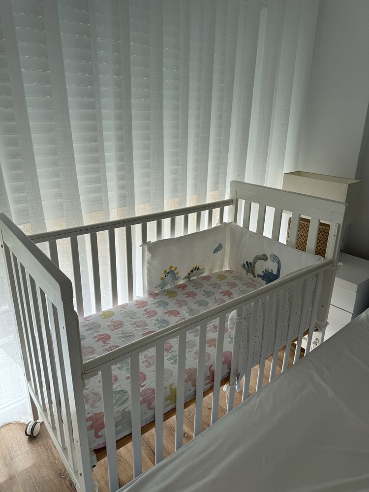 Berço/cama branco Trama
