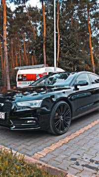 Auto do ślubu Audi A5 Sportback czarne