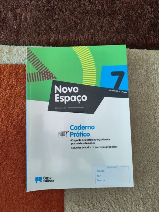 Livro de exercícios de matemática 7°Ano