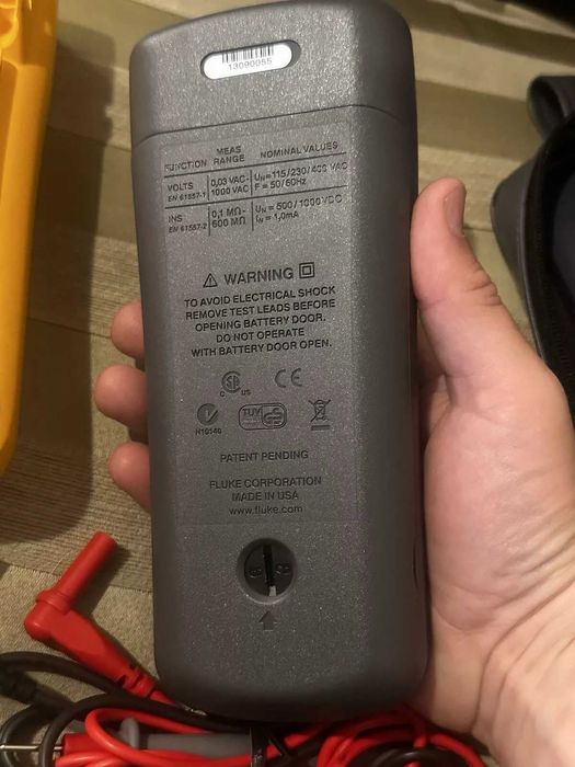 Fluke 1577 Multímetro Megaohmimetro Insulation Multimeter