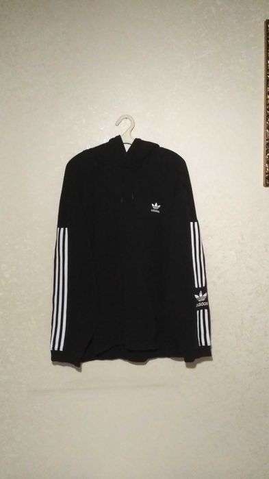 Худи толстовка Adidas с лампасами (L-XL) оригинал редкая находка