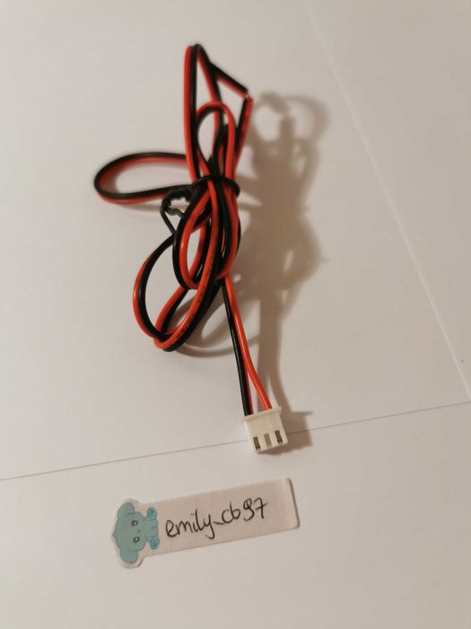 Konektor JST-XH z przewodami 2 pin