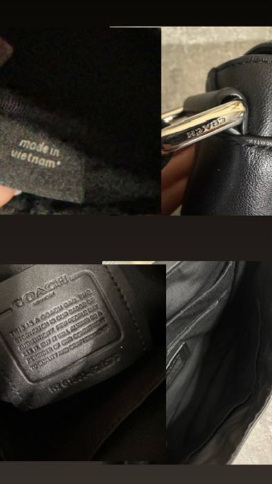 Шкіряна сумка coach оригінал