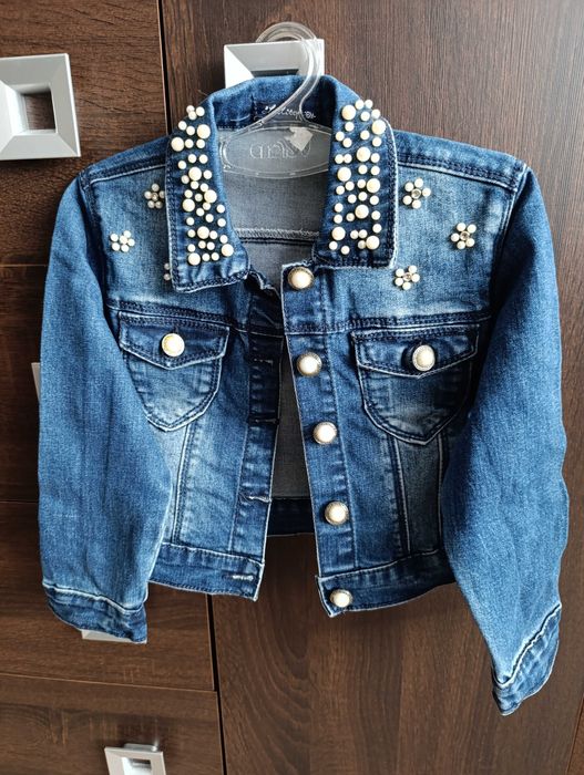 Kurtka jeansowa dla dziewczynki