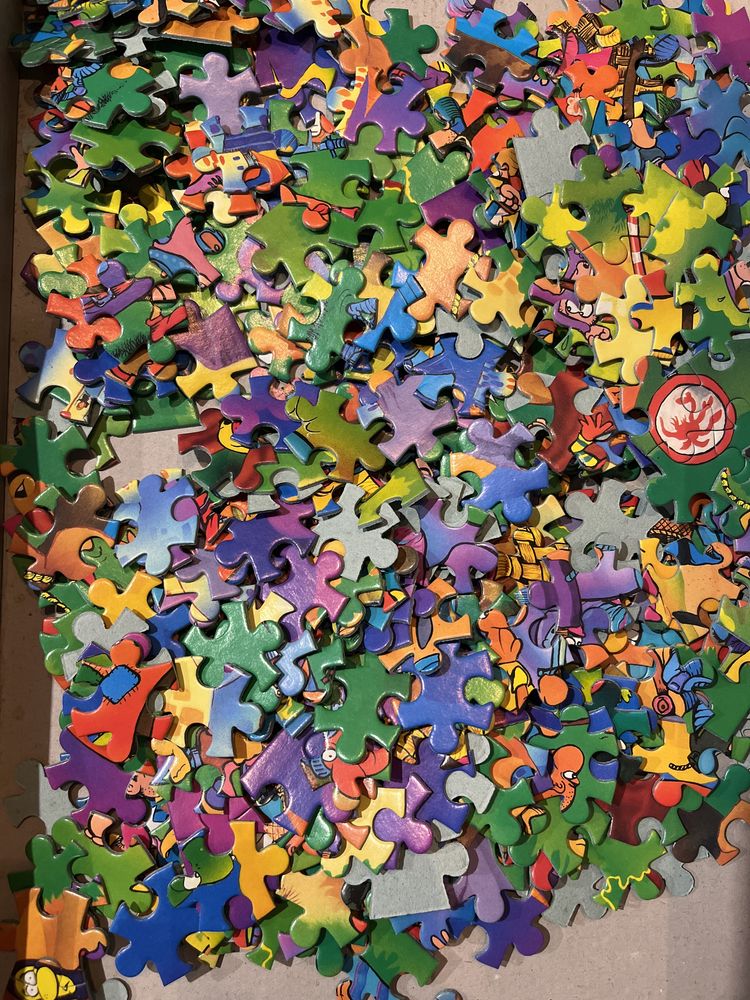 Puzzle Trefl 400 DRAGON lata 90te