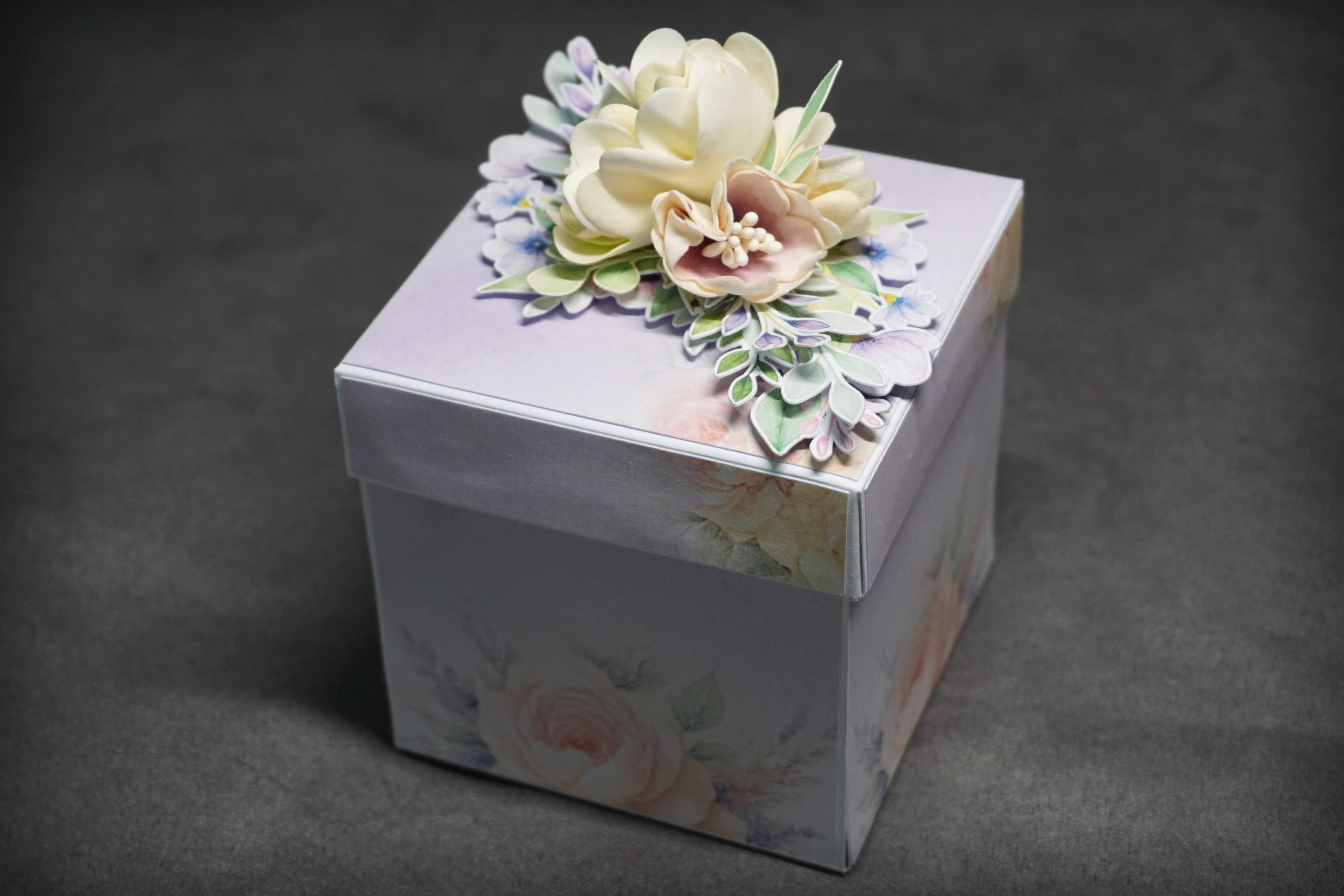 Exploding box na ślub, Tort 3D, Personalizacja, prezent ślubny