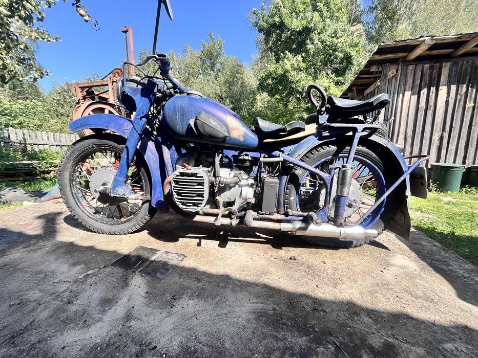 Мотоцикл  ИМЗ М72М  1955року