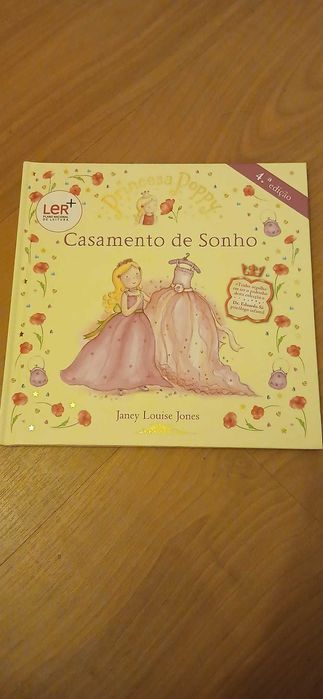 Conjunto de 5 livros princesa Poppy