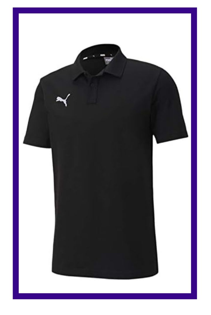 Puma koszulka polo męska, rozmiar M, czarna