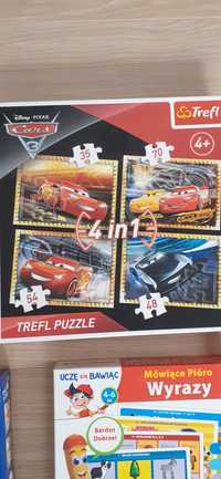 Puzzle trefl cars 4 w 1