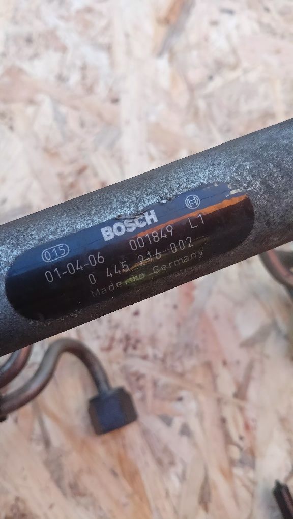 Wtryski pompa listwa kolektor ssący m57d30 d1 184km BMW