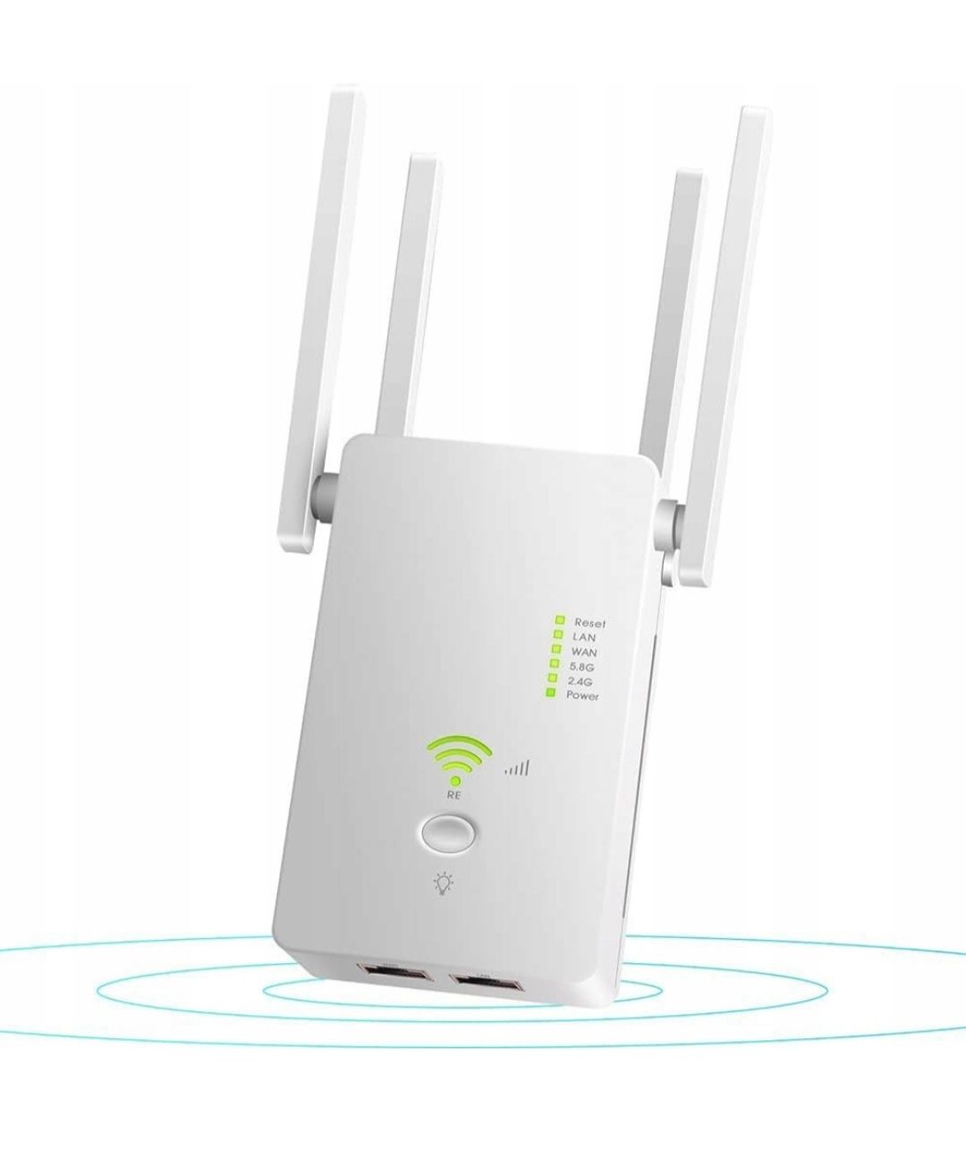 REPEATER WIFI Wzmacniacz Sygnalu Dual Band 2,4Ghz/5Ghz AC1200