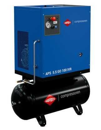 Kompresor śrubowy APS 5.5 GO 100 Combi IVR 5.5 KM / 4 kW 10 bar