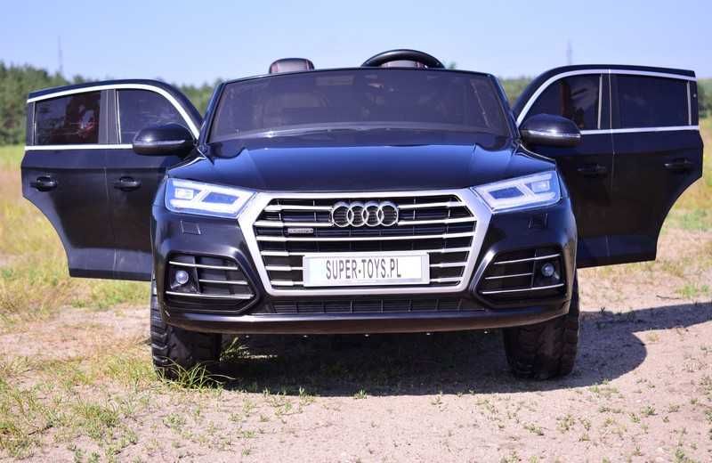 Auto samochód na akumulator AUDI Q5 dwuosobowe wyświetlacz LCD pojazd
