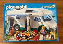Playmobil 6671 – Autocaravana (Incompleto, mas com veículo principal)
