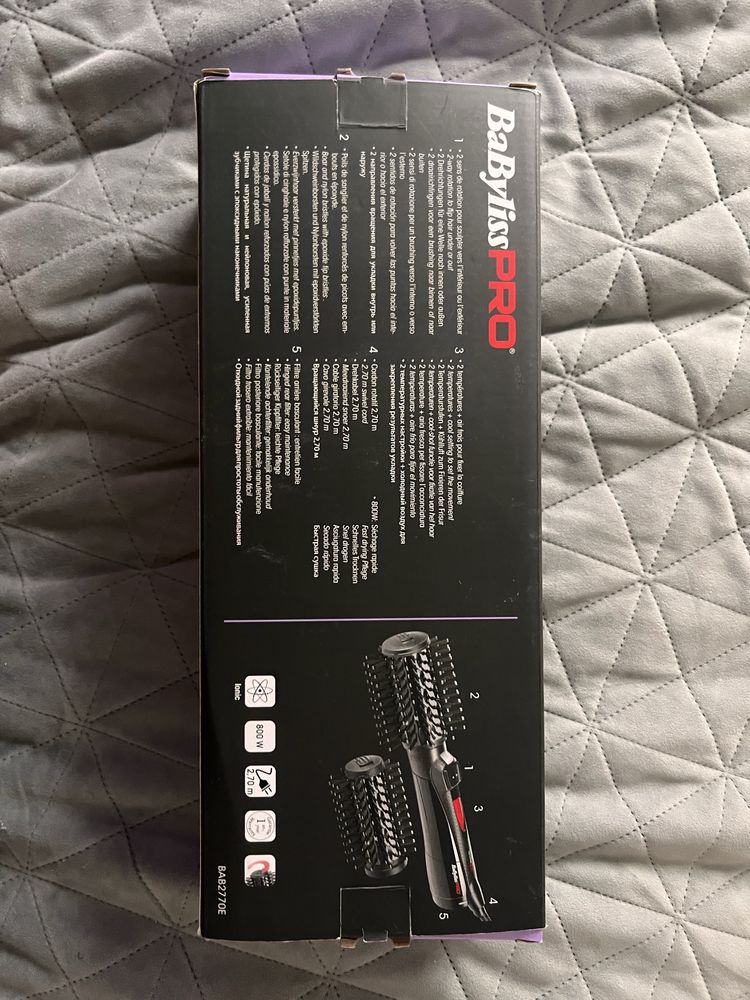 Фен-щітка BaByliss PRO BAB2770E Rotating 800