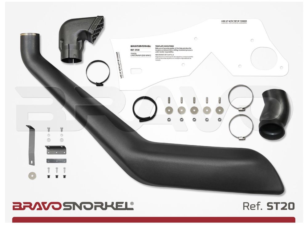 Snorkel BRAVO Toyota Land Cruiser VDJ 200