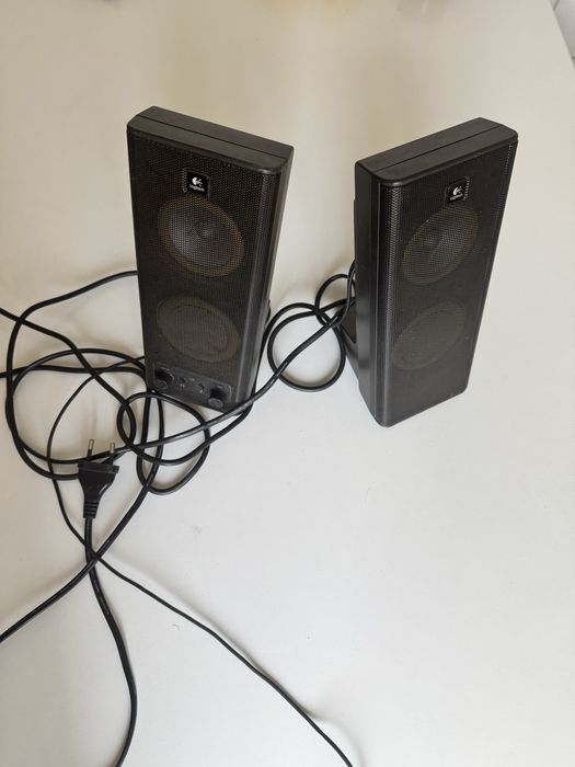 Logitech x-140 акустика до ПК колонки компʼютерні