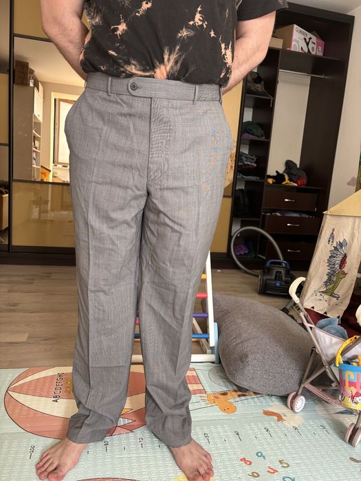 штани чоловічі класичні pierre laffitte 56 розмір