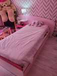 Vendo Cama Solteiro + Mesinha de Cabeceira