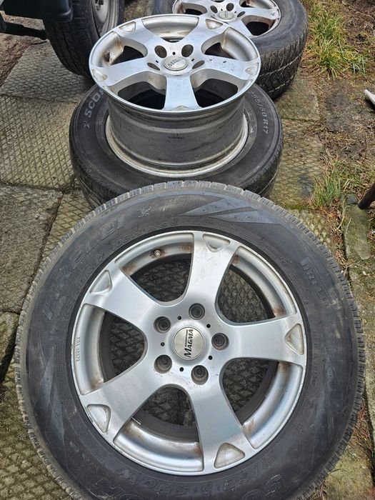 Koła zimowe VW Touareg 7L 5x130 255/60/17  Sprinter Ducato