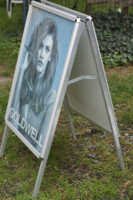 Stojak  statyw potykacz reklama aluminium
