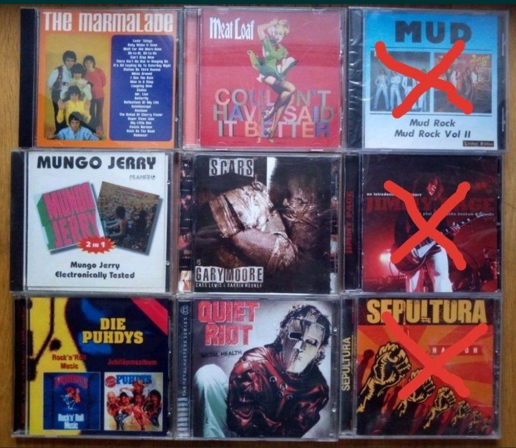 CD : Ten Years After,Elton John,Bloodrock,Whitesnake,Grand Funk Railro