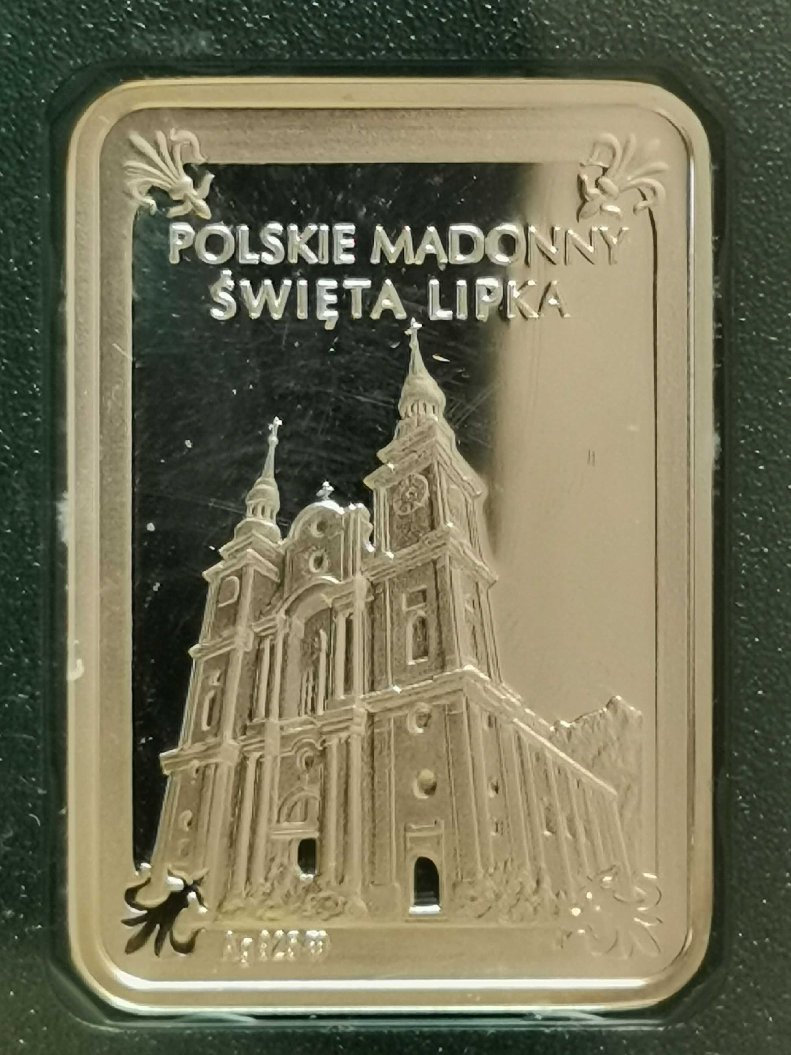 Numizmat z serii - Polskie Madonny - Święta Lipka S5