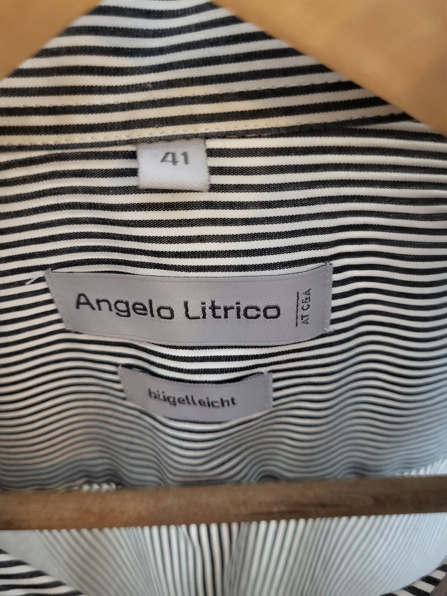 Koszula w paski C&A Angelo Litrico rozmiar 41