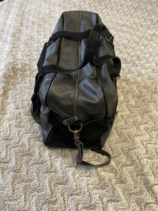 Шкіряна дорожня сумка