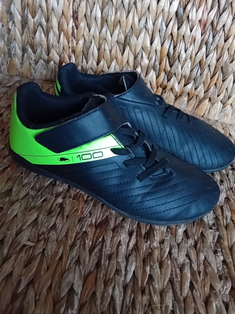Buty piłkarskie korki KIPSTA na rzep r30/31