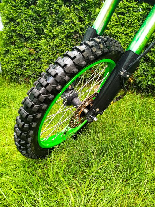 Motocykl Cross 125 4T Duży Koła 17/14 125cc Terenowy Drugi Właściciel