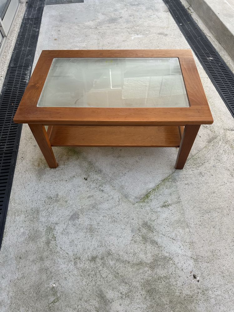 Movel TV e mesa de apoio madeira