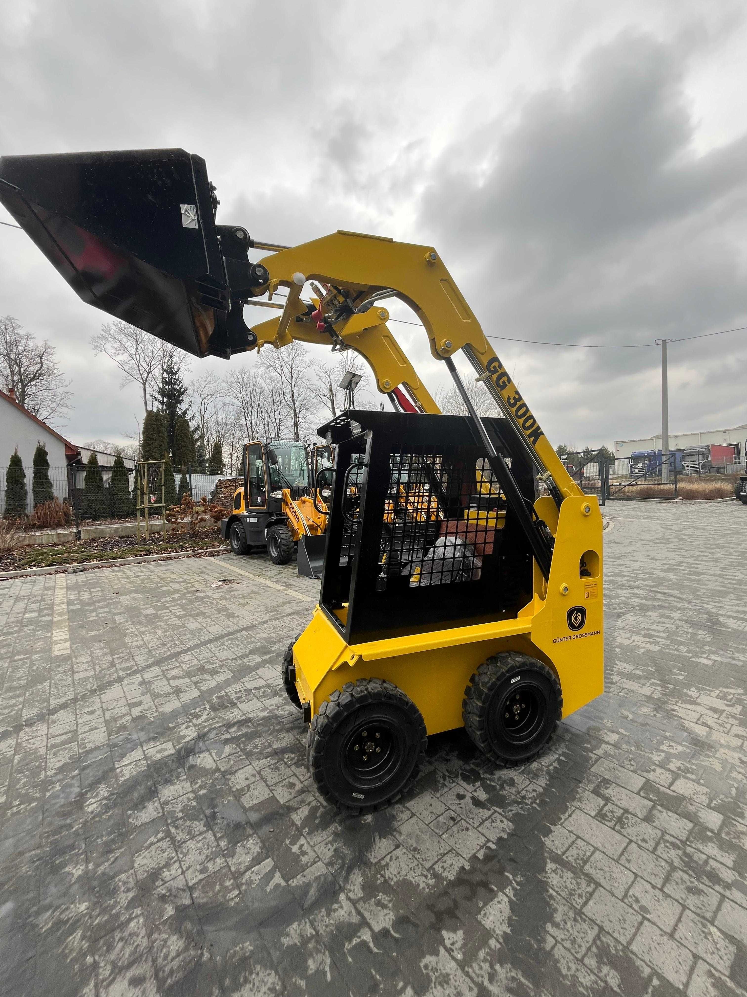 Nowa Ładowarka Gunter Grossmann GG300K . Ładowarka typu Bobcat
