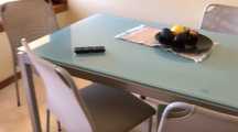 Mesa de cozinha de VIDRO extensível