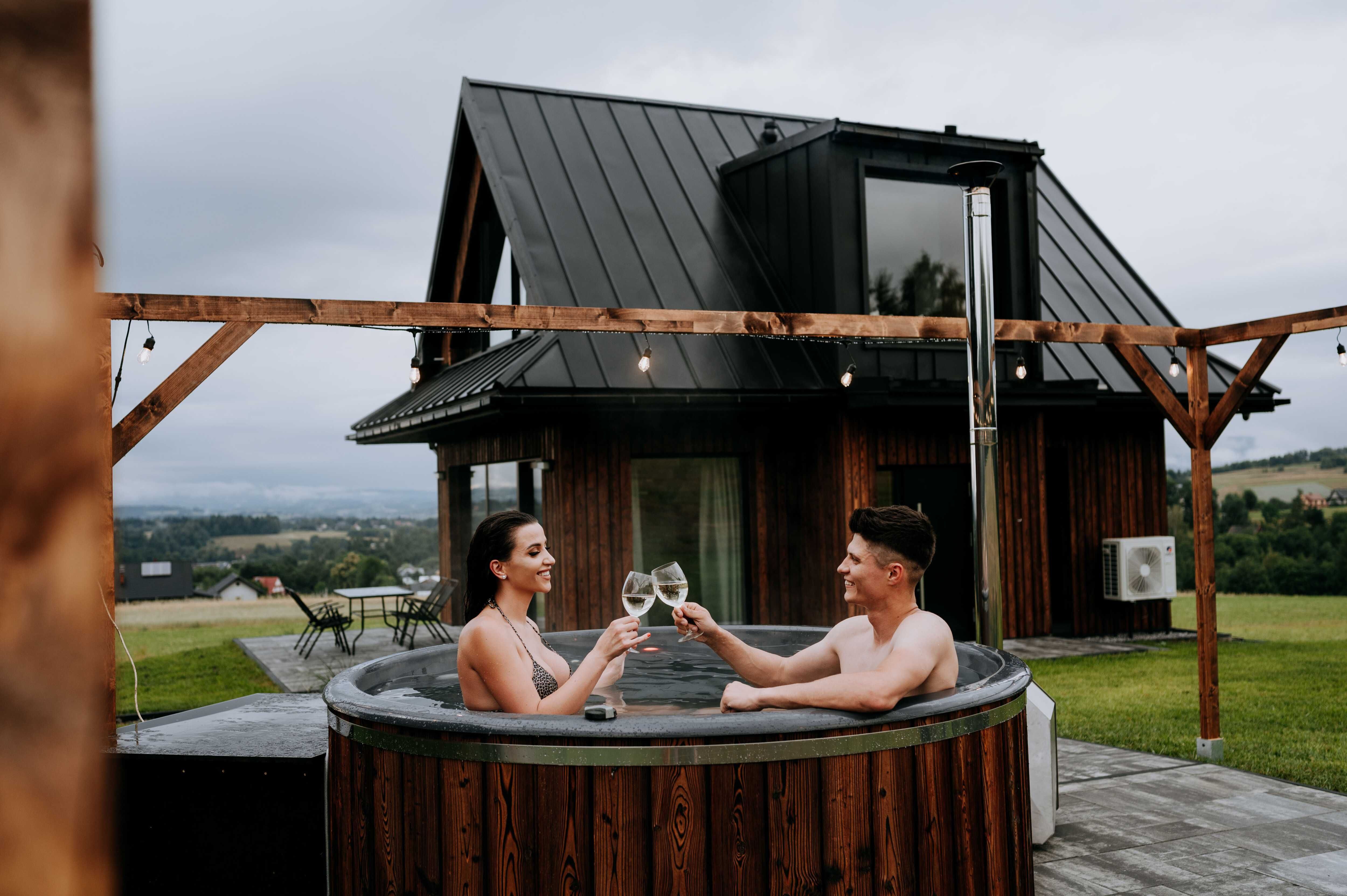 domek w górach SAUNA BALIA JACUZZI spa romantyczny weekend we dwoje
