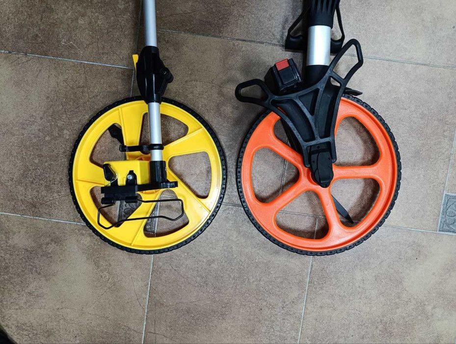 Курвіметр Мірне Дорожнє колесо Лічильник до 10000 метрів Міцний корпус