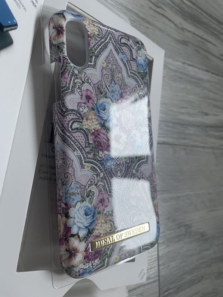 Etui iPhone X XS Ideal of Sweden kwiatowy wzór nowe