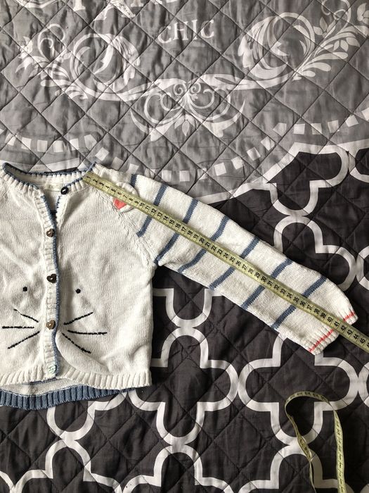 Sweterek biały NEXT rozmiar 98