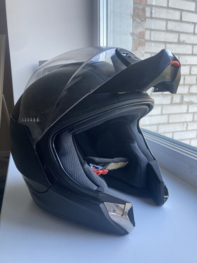 Шолом Shark evojet. Чорний мат. Розмір M