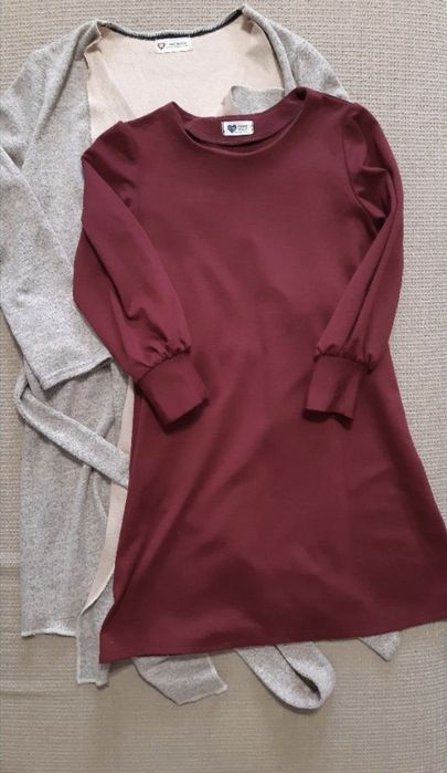 Штани чорні на флісі на 134см