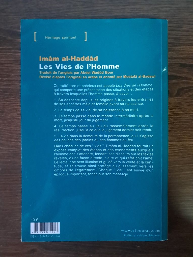 Imâm al-Haddâd - Les Vies de l'Homme