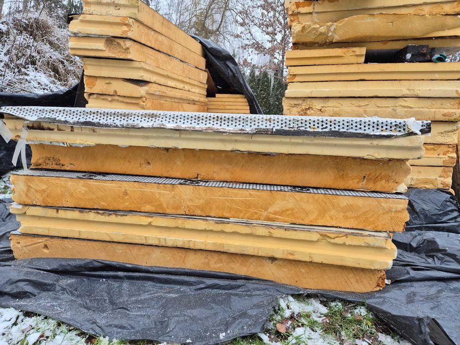 Termoizolacja PIR grubość 140 mm, duże płyty