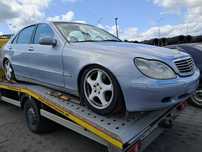 Mercedes W220 Long S500L na Części 4 Osobowy Kompletny Przód W220 347